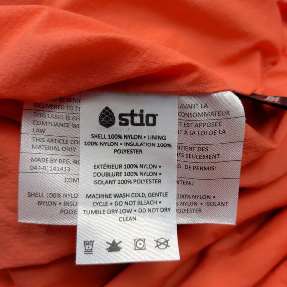 Stio Alpha Alpine Insulated Pullover Jacket Mens XL Red Polartec Nylon - Picture 5 of 16